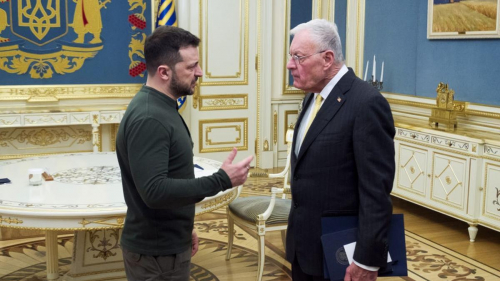 В Киеве отменили пресс-конференцию Зеленского и спецпосланника Трампа